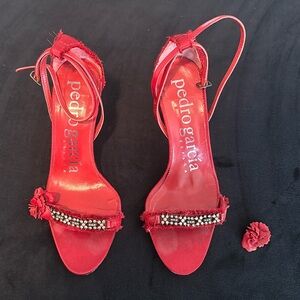 Pedro Garcia size 36 red heels